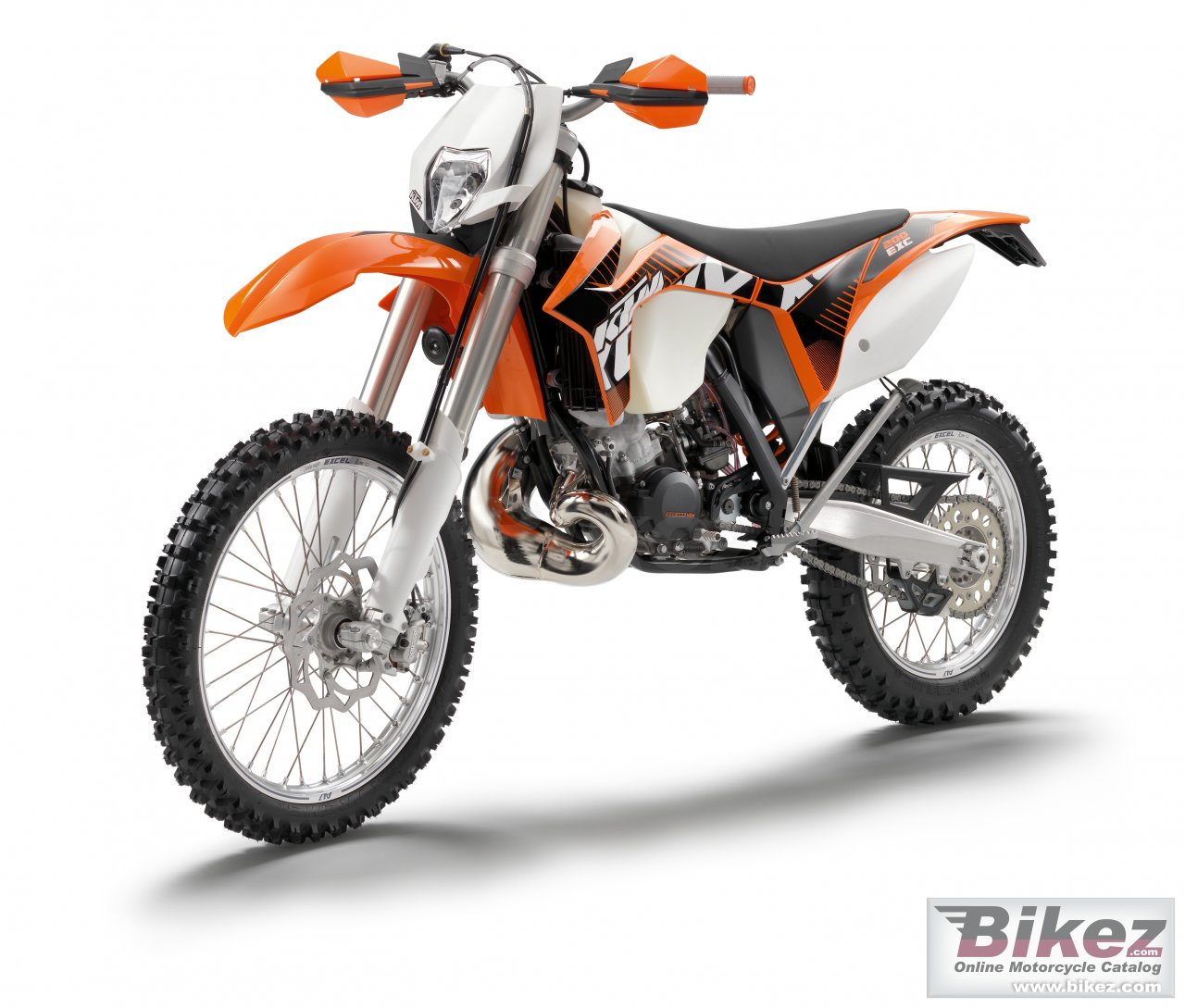 Big KTM 200 exc picture and wallpaper from Bikez.com